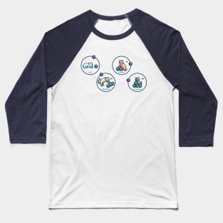 Cation Science Pun Baseball T-Shirt